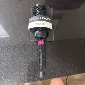 Black and Pink Round Hair Brush